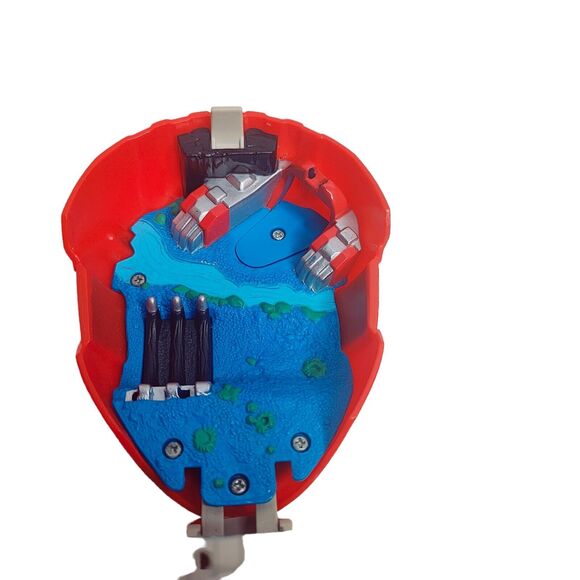 Power Rangers Micro Morphin Machine Head Polly Pocket Style Playset Vtg 90s Toy - Picture 9 of 11